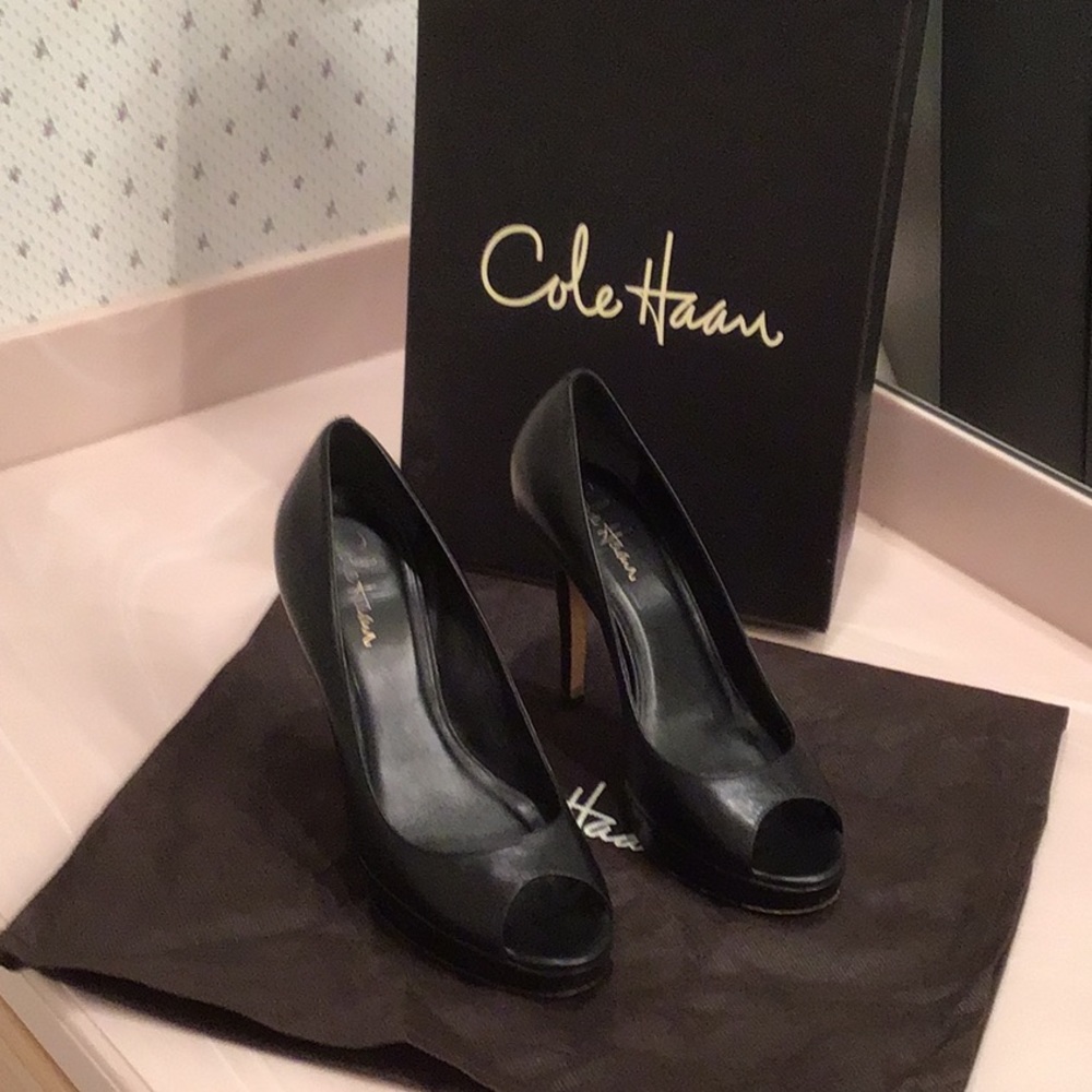 Cole Haan Black Heels